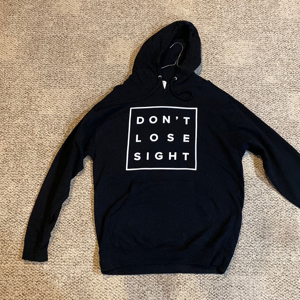 ItsJustA6 “Don’t Lose Sight” hoodie. Mens, size large